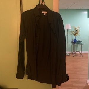 Express Grey Extra Slim Dress Shirt M